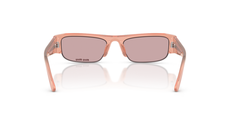 Miu Miu MU B07SF in Opaline Pink - Temple Detail