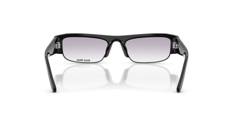 Miu Miu MU B07S in Black - Temple Detail