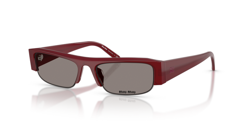 Miu Miu MU B07S in Opaline Burgundy - Alternate View