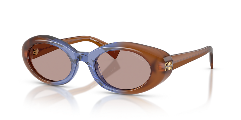 Miu Miu MU B09SF in Opal Brown/Blue/Opal Brown - Alternate View