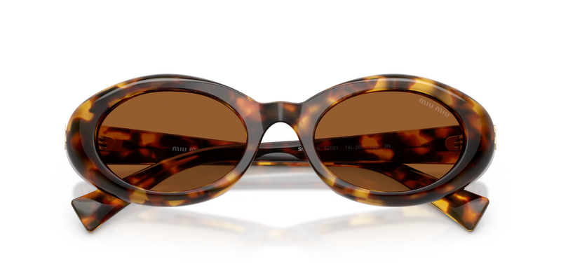 Miu Miu MU B09S in Honey Havana - Side View