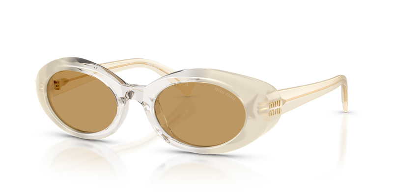 Miu Miu MU B09S in Opal Milk/Grey/Opal Milk - Alternate View