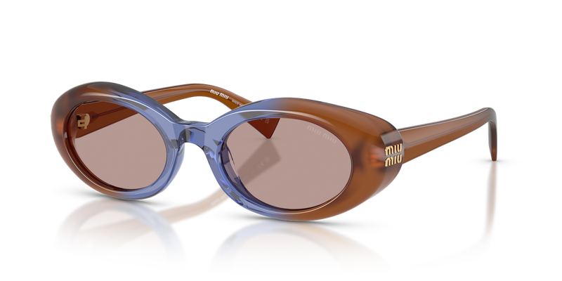 Miu Miu MU B09S in Opal Brown/Blue/Opal Brown - Alternate View