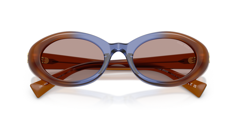 Miu Miu MU B09S in Opal Brown/Blue/Opal Brown - Alternate View