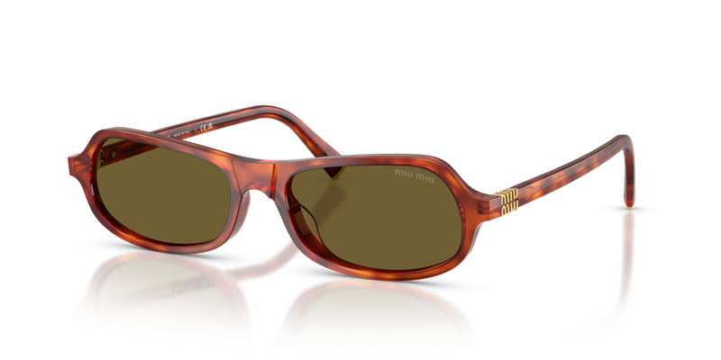 Miu Miu MU B10SU in Havana Cognac - Front View