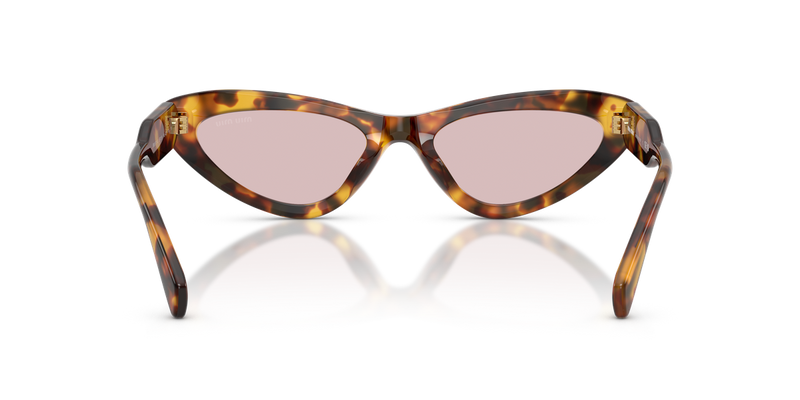 Miu Miu MU B11SU in Honey Havana - Temple Detail