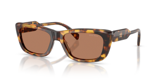 Miu Miu MU B12SF - Honey Havana / Solid Brown (14L20D)