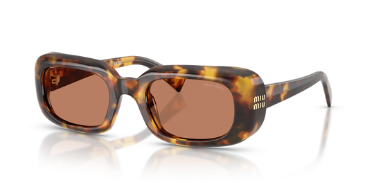 Miu Miu MU B13SF - Honey Havana / Brown (14L90Q)