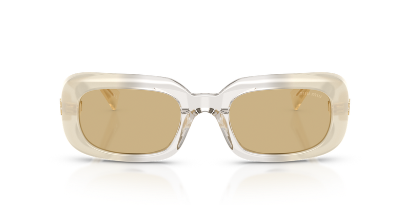 Miu Miu MU B13S in Opal Milk/Grey/Opal Milk - Alternate View
