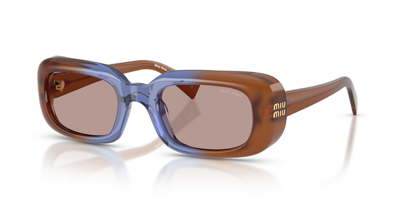 Miu Miu MU B13S in Opal Brown/Blue/Opal Brown - Alternate View