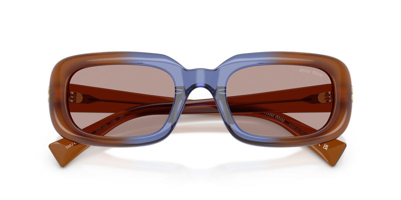 Miu Miu MU B13S in Opal Brown/Blue/Opal Brown - Alternate View