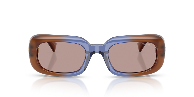 Miu Miu MU B13S in Opal Brown/Blue/Opal Brown - Alternate View