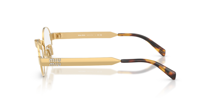 Miu Miu MU B51S in Gold - Alternate View