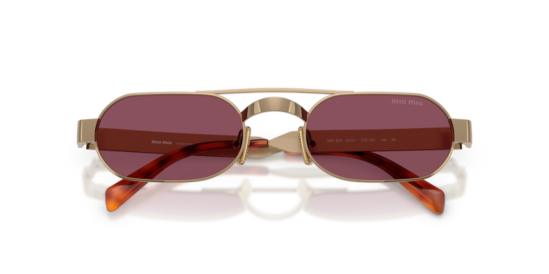 Miu Miu MU B52S in Brass - Side View