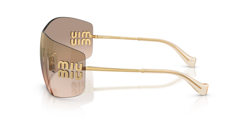Miu Miu MU B53S in Gold - Alternate View