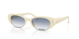 Opal White / Clear Gradient Light Blue (22Q80O)