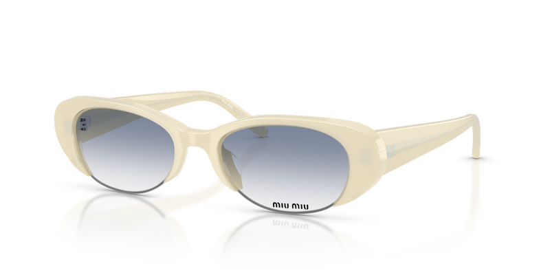 Miu Miu MU C05SU in Opal White - Alternate View