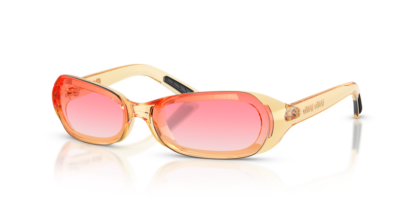 Miu Miu MU C07SU in Transparent Yellow - Alternate View