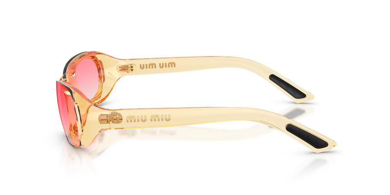 Miu Miu MU C07SU in Transparent Yellow - Alternate View