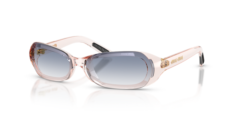 Miu Miu MU C07SU in Transparent Pink - Alternate View