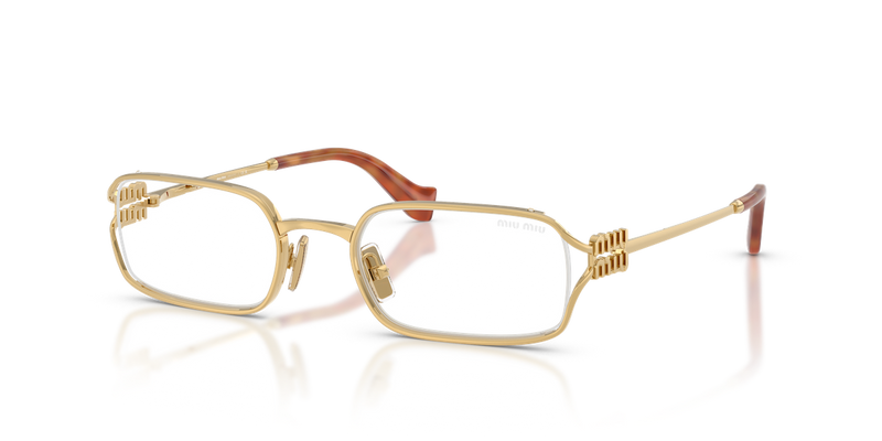 Miu Miu MU C50S in Gold - Front View