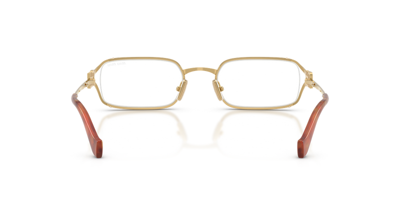 Miu Miu MU C50S in Gold - Temple Detail
