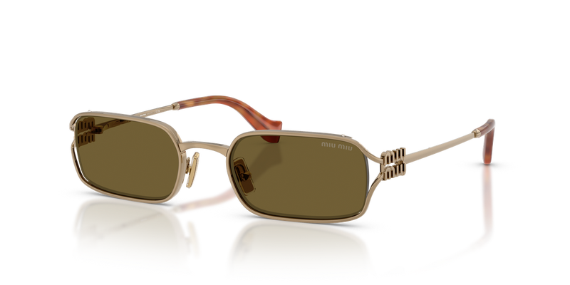 Miu Miu MU C50S in Old Gold - Alternate View