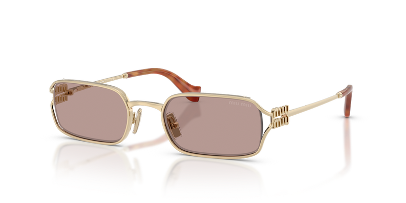 Miu Miu MU C50S in Pale Gold - Alternate View