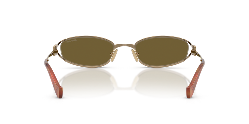 Miu Miu MU C51S in Old Gold - Temple Detail