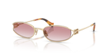Pale Gold / Clear Gradient Pink (ZVN70O)