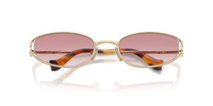 Pale Gold / Clear Gradient Pink (ZVN70O)
