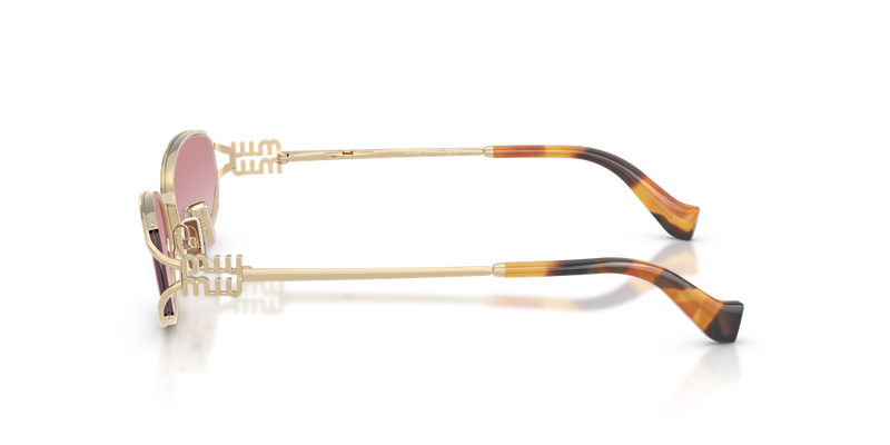 Miu Miu MU C51S in Pale Gold - Alternate View