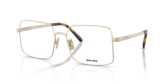 Miu Miu MU C53S - Champagne / Clear Blue Light Filter (27T10W)