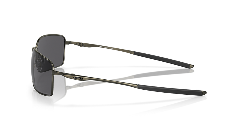 Oakley SQUARE WIRE in Carbon / Grey Polarized (407504) - Back View