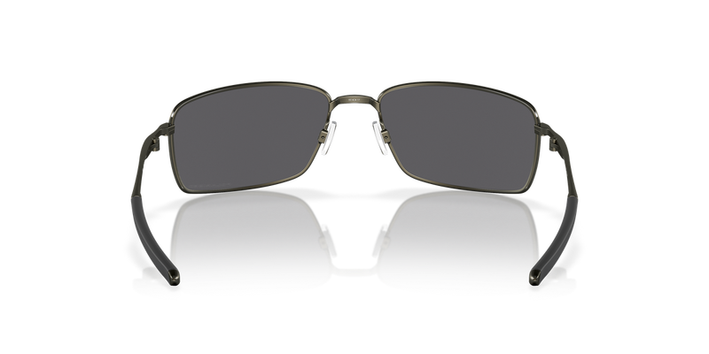 Oakley SQUARE WIRE in Carbon / Grey Polarized (407504) - Temple Detail