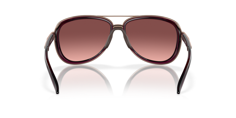 Oakley SPLIT TIME in Crystal Raspberry / G40 Black Gradient (412902) - Temple Detail