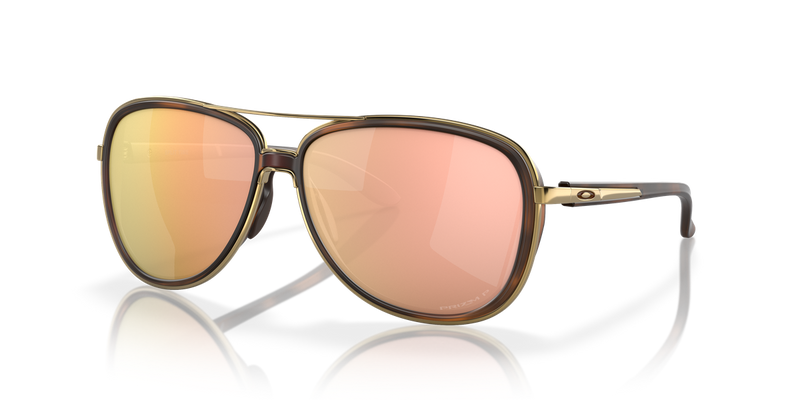 Oakley SPLIT TIME in Brown Tortoise / Prizm Rose Gold Polarized (412914) - Alternate View