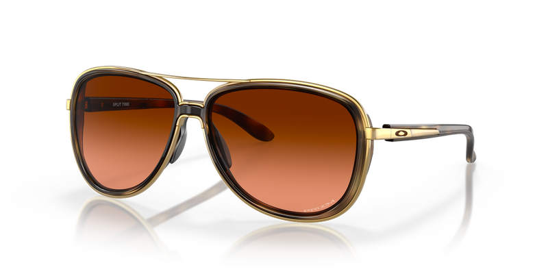 Oakley SPLIT TIME in Brown Tortoise / Prizm Bronze Gradient (412918) - Alternate View