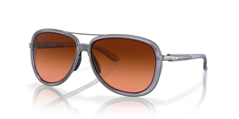 Oakley SPLIT TIME in Matte Trans Lilac / Prizm Bronze Gradient (412926) - Alternate View
