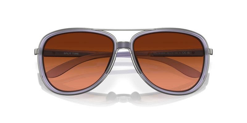 Oakley SPLIT TIME in Matte Trans Lilac / Prizm Bronze Gradient (412926) - Alternate View