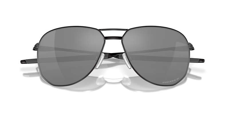 Oakley CONTRAIL in Satin Black / Prizm Black Polarized (414704) - Side View