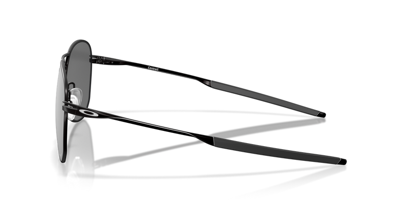 Oakley CONTRAIL in Satin Black / Prizm Black Polarized (414704) - Back View