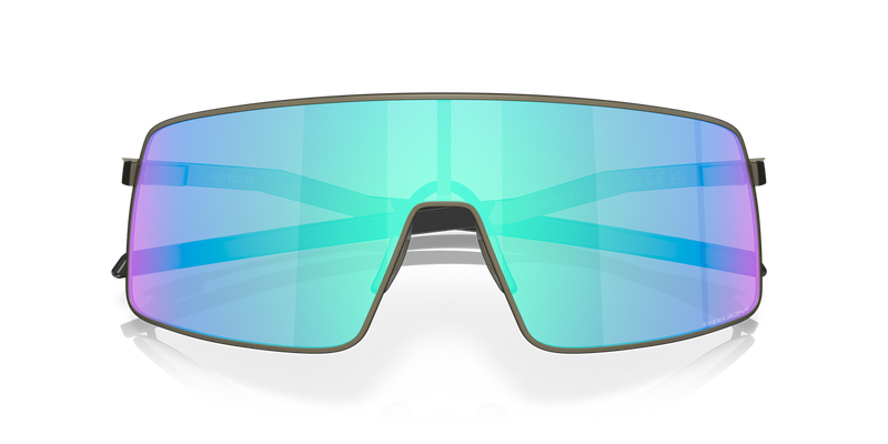 Oakley SUTRO TI in Satin Lead / Prizm Sapphire (601304) - Alternate View