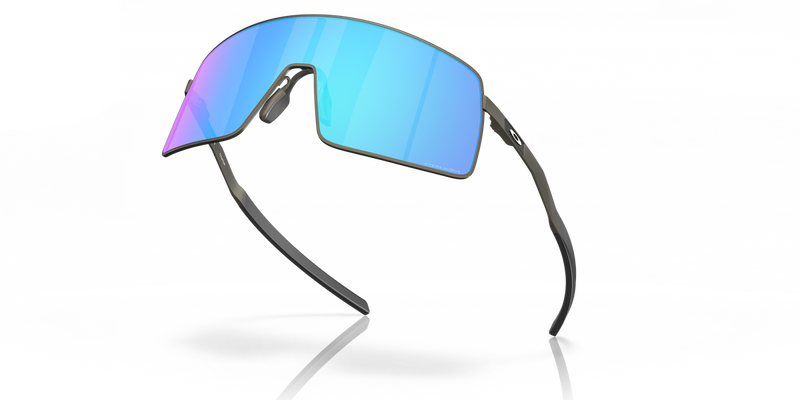 Oakley SUTRO TI in Satin Lead / Prizm Sapphire (601304) - Alternate View