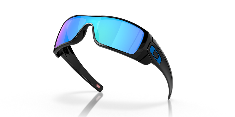 Oakley BATWOLF in Polished Black / Prizm Sapphire (910158) - Alternate View