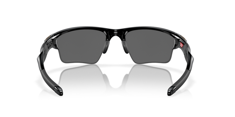 Oakley HALF JACKET 2.0 XL in Polished Black / Black Iridium Polarized (915405) - Temple Detail