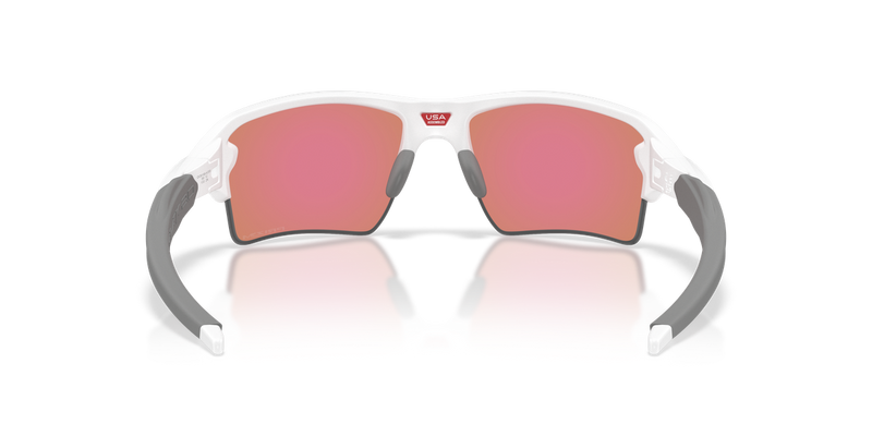 Oakley FLAK 2.0 XL in Matte White / Prizm Golf (9188K3) - Temple Detail