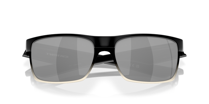 Oakley TWOFACE in Matte Black / Chrome Iridium (918930) - Side View