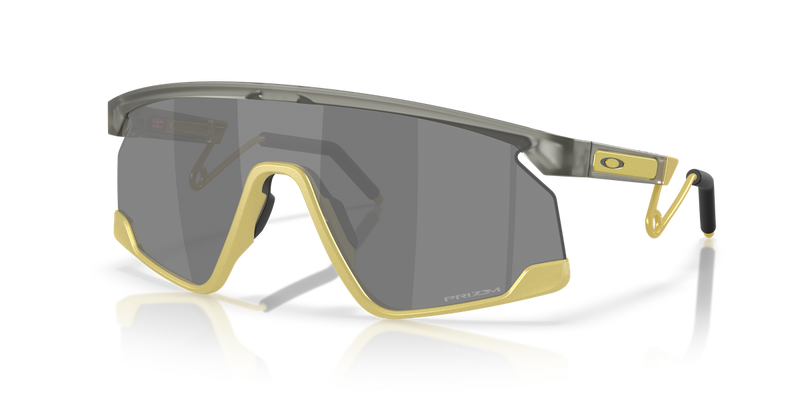 Oakley BXTR METAL in Matte Grey Ink/Vintage Gold / Prizm Black (923714) - Front View