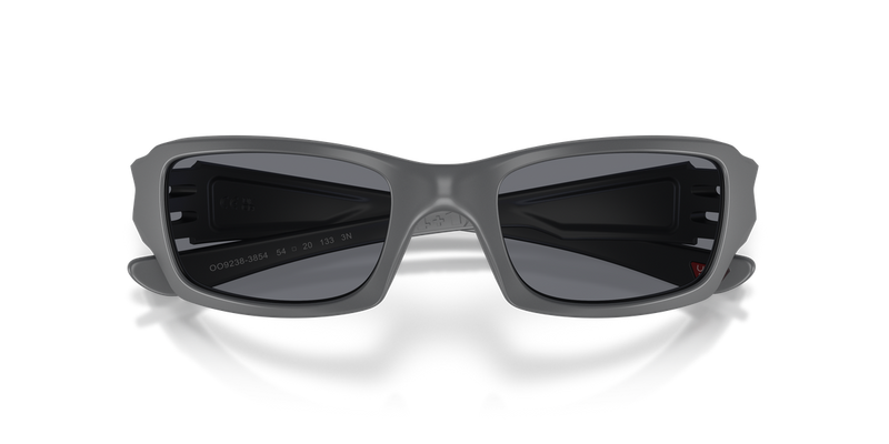 Oakley FIVES SQUARED in Matte Carbon / Grey (923838) - Side View